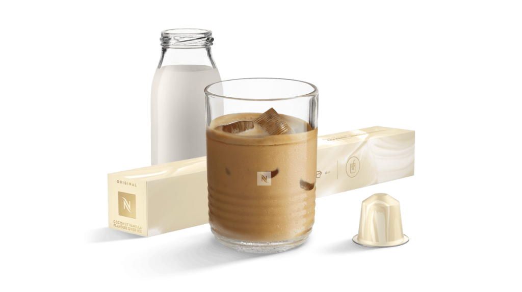Coconut Vanilla Flavour Over Ice